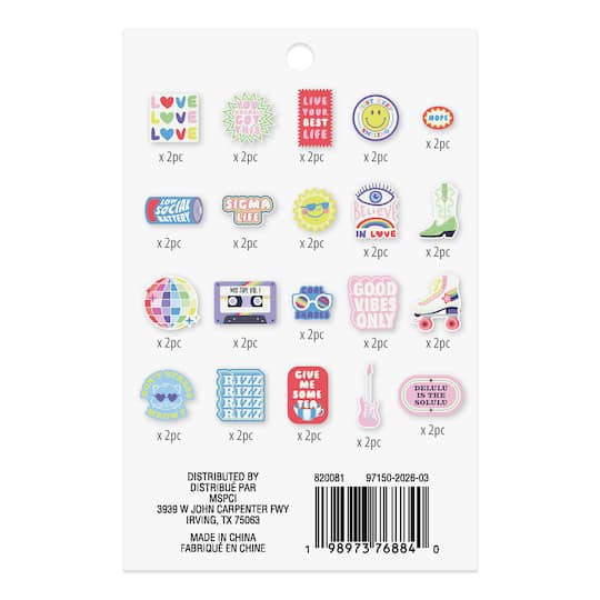 Teen Pop Vinyl Die Cut Stickers by Recollections™